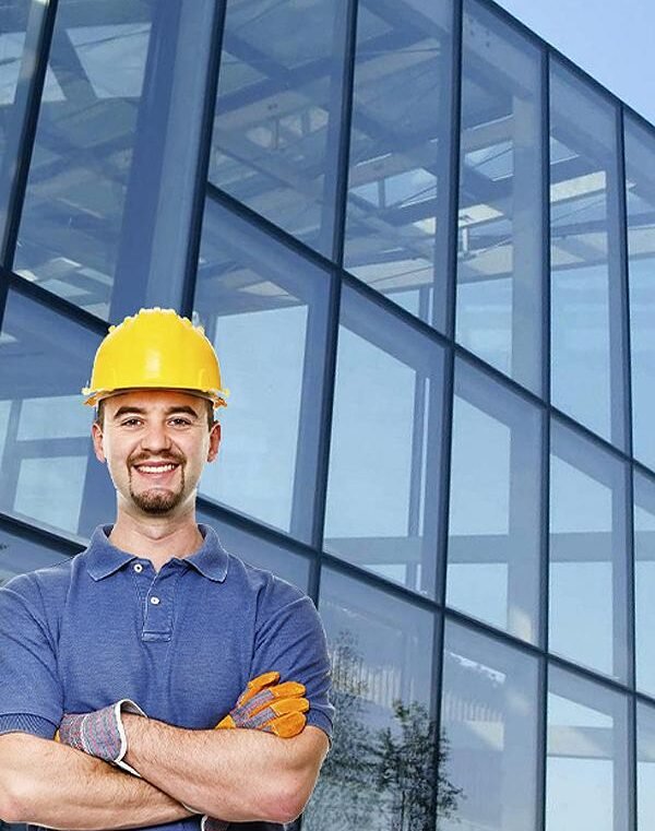 Installing Curtain Wall Installing curtain wall